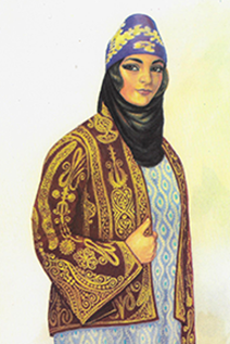 Syria traditional clothing dresses folk