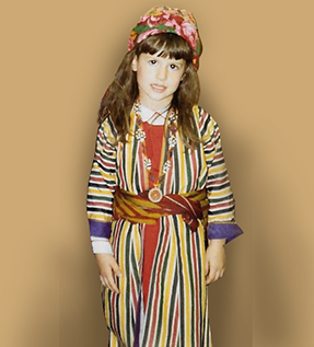 Syria costumes clothing dresses embroidery traditional Men and Children